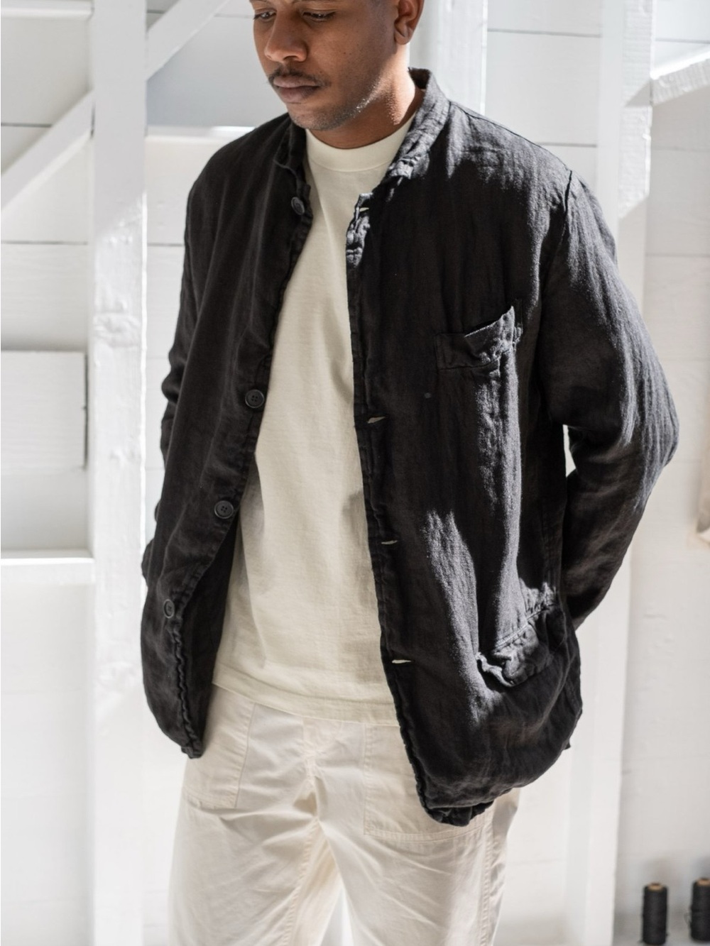 CP Shades Sean Linen Blazer